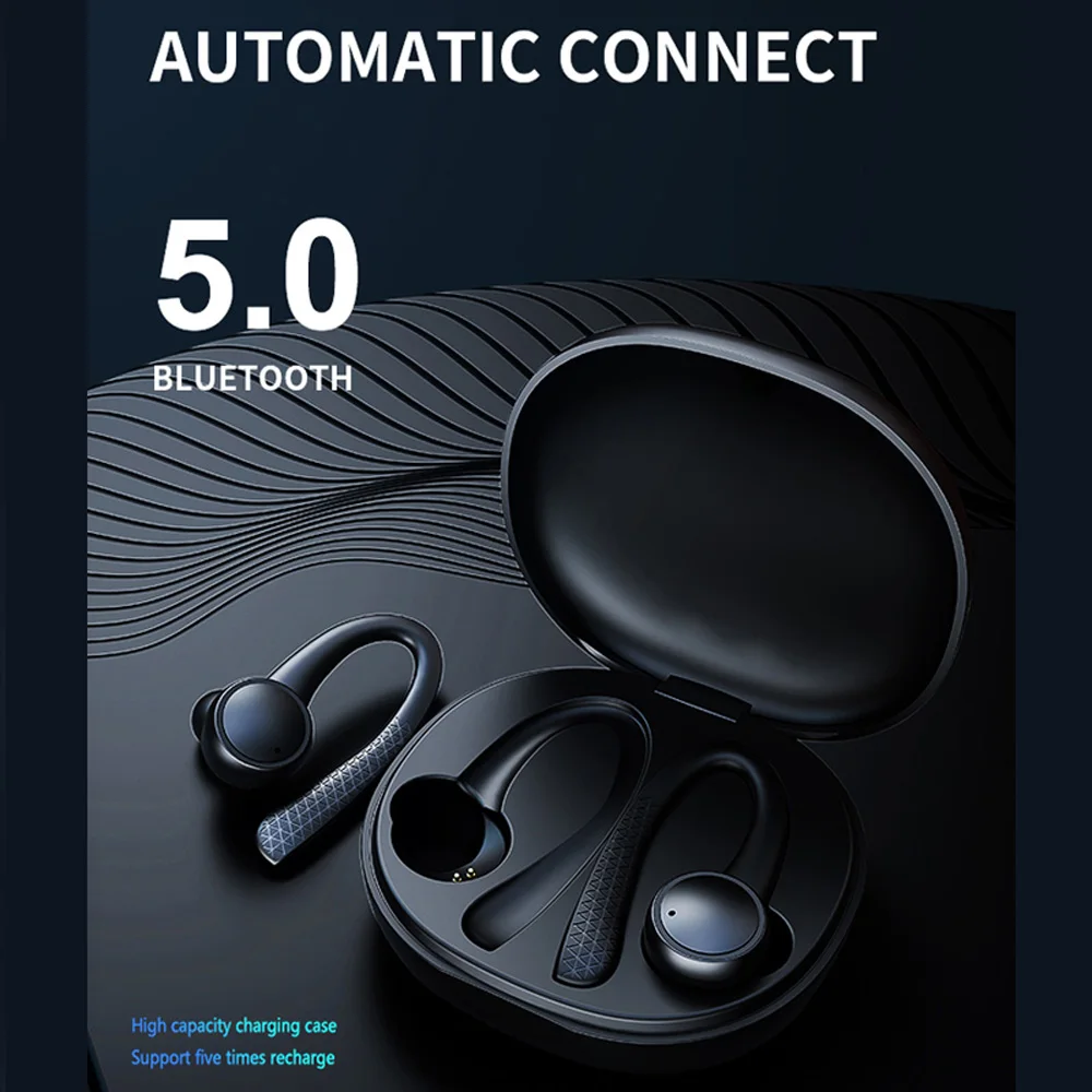 T7Pro TWS Bluetooth 5,0 бинауральные наушники гарнитура Беспроводные спортивные наушники-вкладыши спроектированные износостойкие