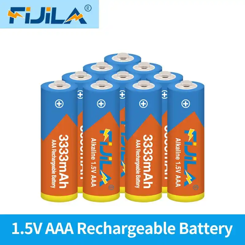 1 5v Brand1 5v a Rechargeable Battery 3333mah a 1 5v New Alkaline Rechargeable Batery For Led Light Toy Mp3 Free Shipping Replacement Batteries Aliexpress