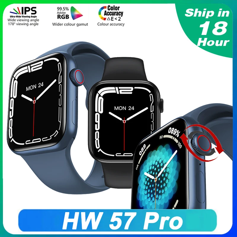 Смарт-часы HW57 Pro IP68 Bluetooth пульсометр NFC | Электроника