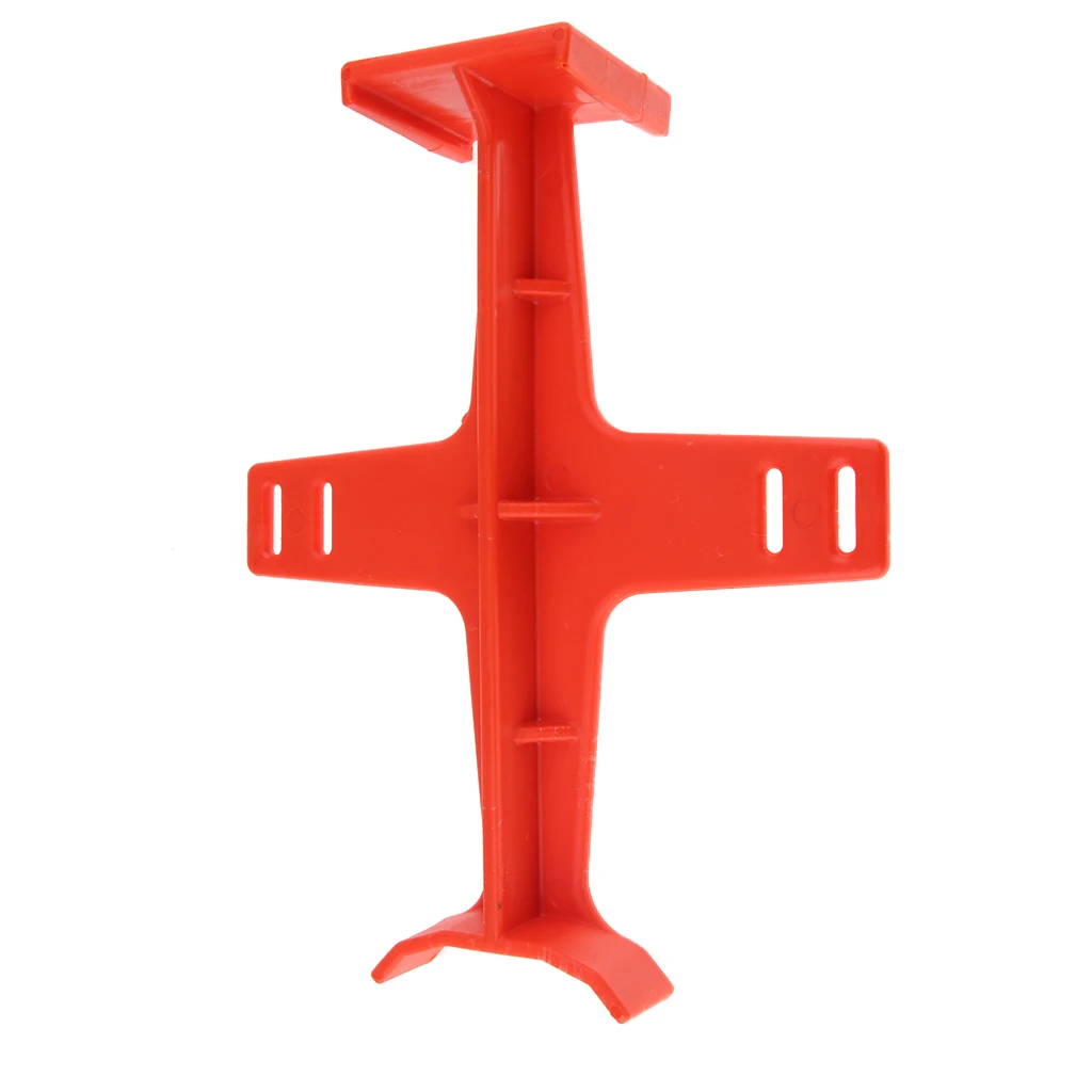 Orange Motorcycle Transportation Brace Fork Support 280mm Tie Down For 