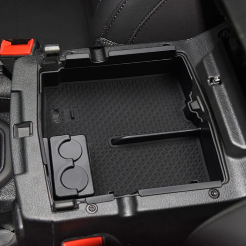 Автомобильный Стайлинг автомобильный подлокотник ящик для хранения для Jeep Wrangler JL-Настоящее LHD консоль подлокотник коробка для хранения крышка авто аксессуары
