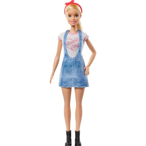 Poupée Barbie Surprise, Blonde, avec 2 Looks et accessoires de