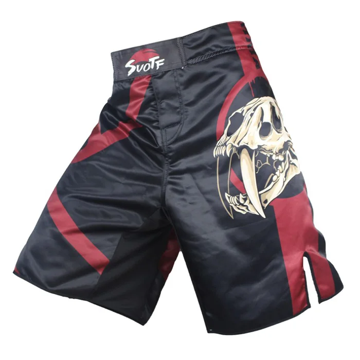 UFC BJJ ММА дышащие спортивные шорты для фитнеса персональные шорты PK Muay Thai Fist свободные беговые бои дешевые шорты WWF боксерские шорты - Цвет: Shorts-18
