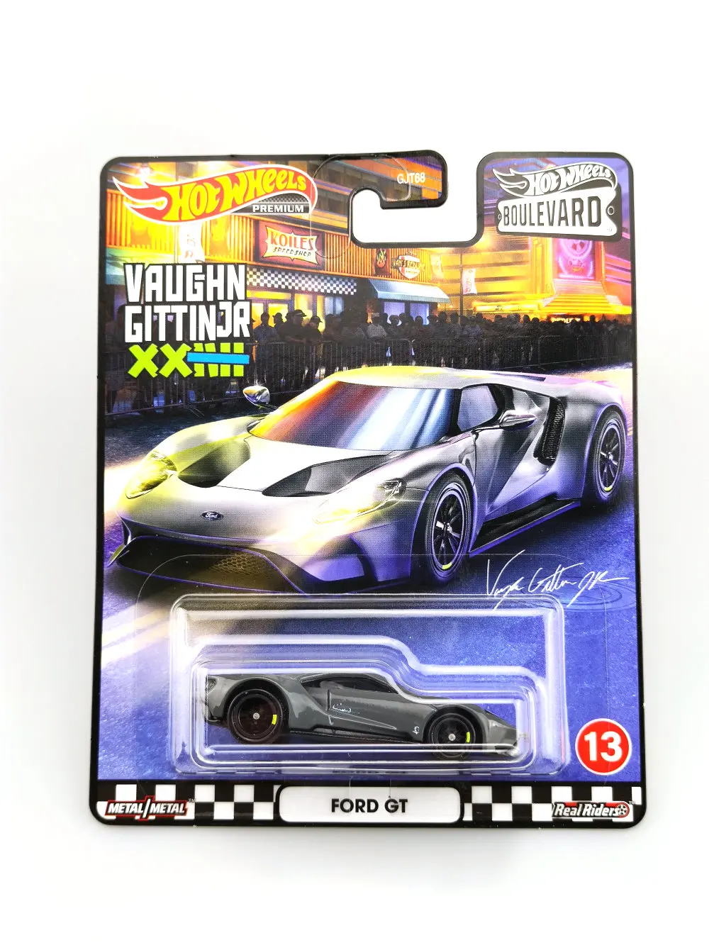 Лидер продаж 2020 автомобиль с колесами FORD GT 1/64 бульвар коллекция реальных
