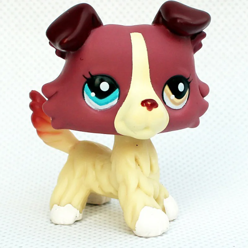 Лпс стоячки кошки игрушки Lps кошка редкие животные pet shop игрушки подставки Собака Такса колли кокер спаниель great dane Хаски старый Рисунок Коллекция - Цвет: 1262