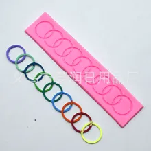 DIY выпечка 9 серийная силиконовая форма для Помады Торт Шоколад ультра-светильник украшение из глины режим