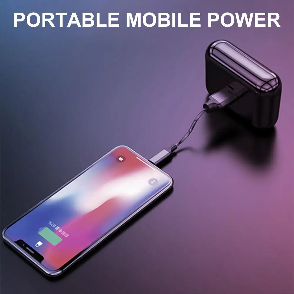A2 TWS мини наушники Беспроводная зарядка bluetooth-гарнитура 5,0 Touch 2600 мАч Мобильная гарнитура с двойным микрофоном
