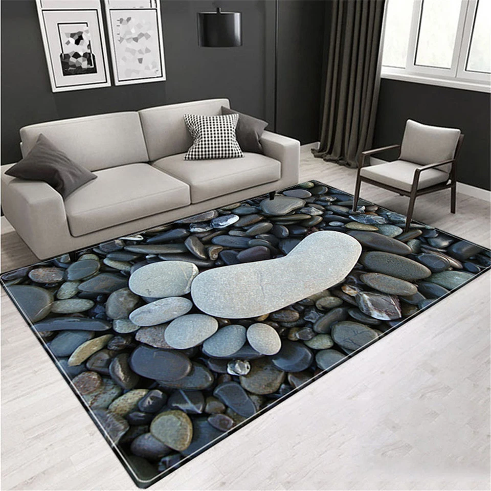3D Stone Printed Rug Large Living Room Thicken Washable Anti-slip Carpet Home Entrance Hall Room Decor Cosiness Carpet 3D Stone Printed Rug Large Living Room Thicken Washable Anti-slip Carpet Home Entrance Hall Room Decor Cosiness Carpet