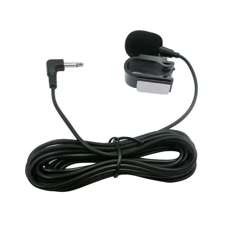 Micrófono Car Audio Micrófono externo de 3,5 mm para GPS de coche  compatible con Bluetooth (1 m) Hugtrwg Para estrenar