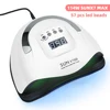 114W UV LED Lamp 57 LEDS Nail Dryer For All Types Gel Nail Lamp Curing Nail Polish Manicure Tool With Smart Sensor LCD Display ► Photo 1/6