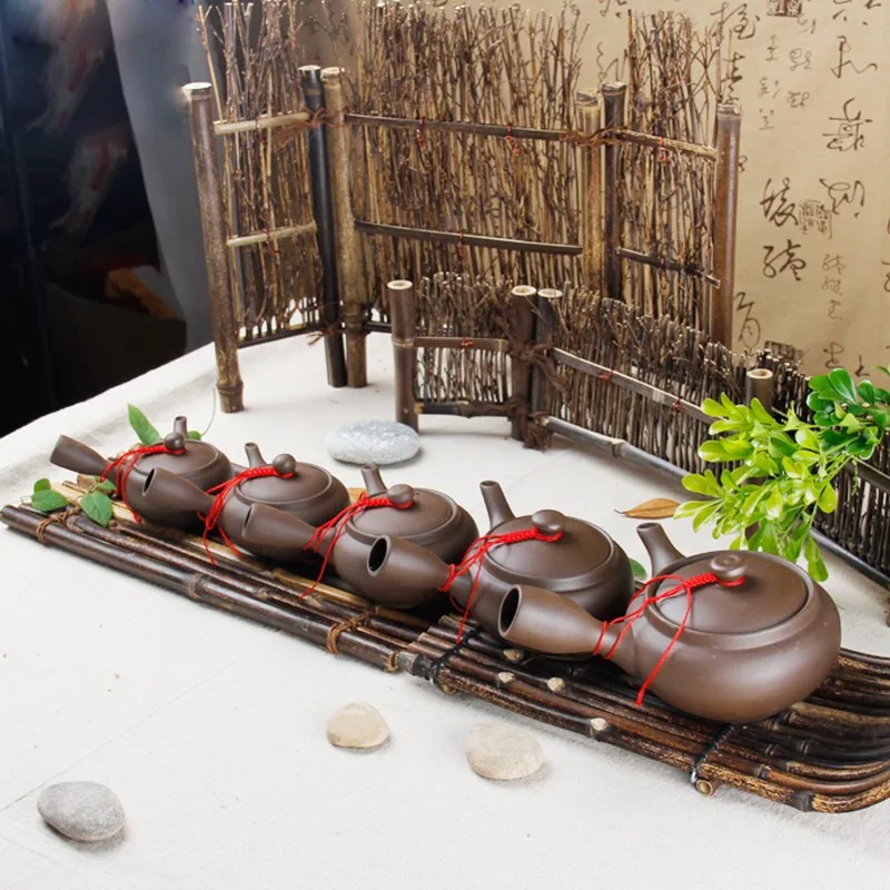 CAFETIERE - THEIERE - CHOCOLATIERE,I--Théière chinoise traditionnelle en céramique glaçure