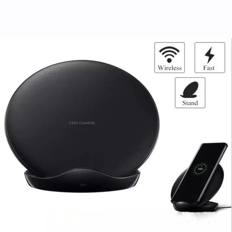 

For Samsung Fast Wireless Charger Qi Smart Fast Charge for iPhone X XR XS 8 /Galaxy S9 S8 S10 Plus Note 9 /For Huawei Mate 20pro