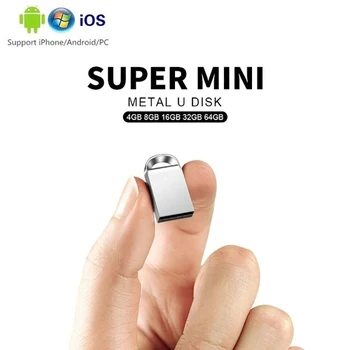 

USB Flash Drive Metal Pendrive128GB High Speed USB Stick 32GB Pen Drive 64GB waterproof 16GB USB Flash 8GB 4GB
