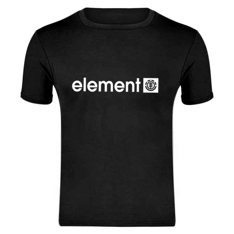 Новинка года, Мужская футболка Ele с сюрпризом, Мужская футболка с научным принтом, больше размеров и цветов, Мужская футболка - Цвет: Черный