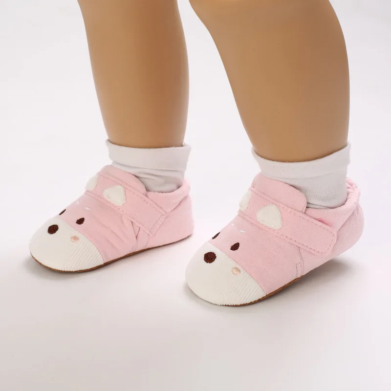 Cute Baby Shoes Soft Cartoon Boy Girl Shoe Fashion Shoes Toddler Anti-slip Boots Slipper First Walkers