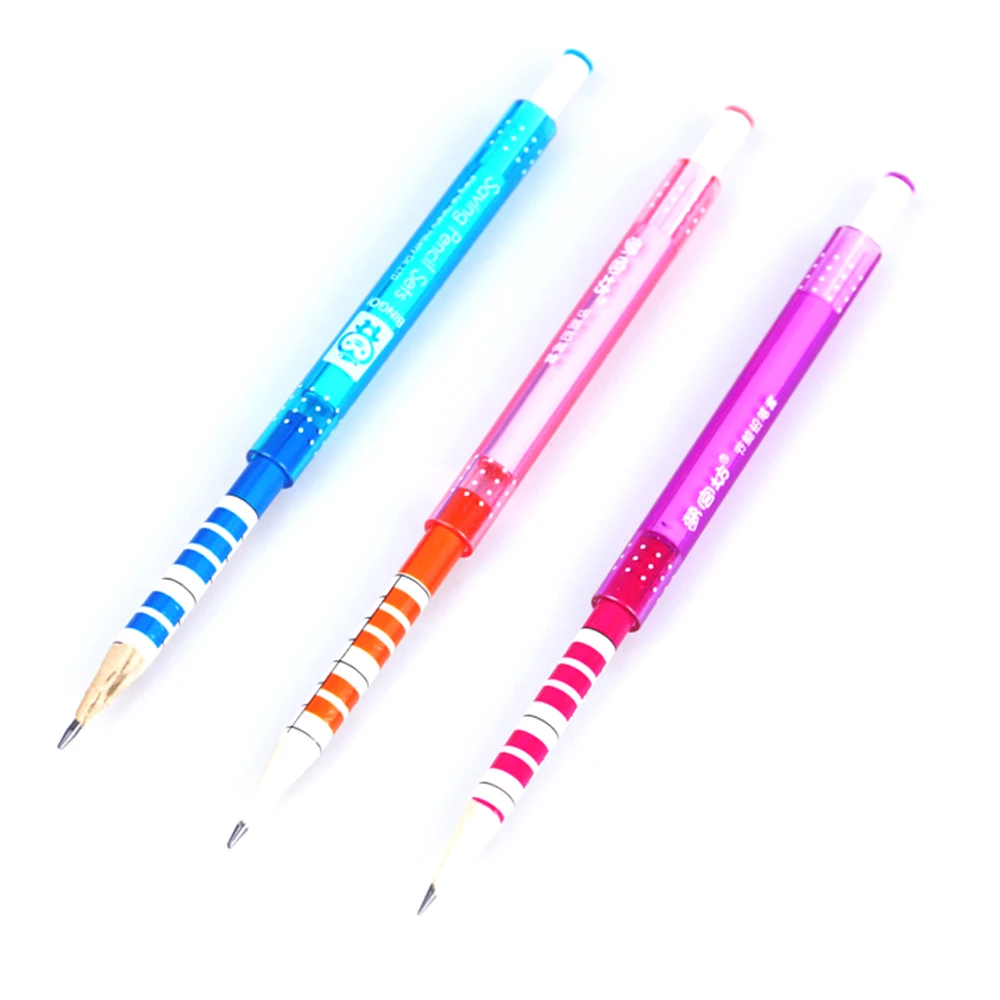 

1 Pcs Protective Cap Extension Rod Coupling Sketch Pen Pencil Grip Extender Papelaria Gift Office Material Supplies