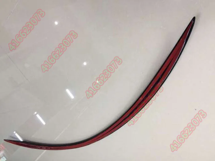 Подходит для Mercedes-Benz 15-UP C W205 JM C180 C200 C260 C300 задний спойлер из углеродного волокна заднее крыло