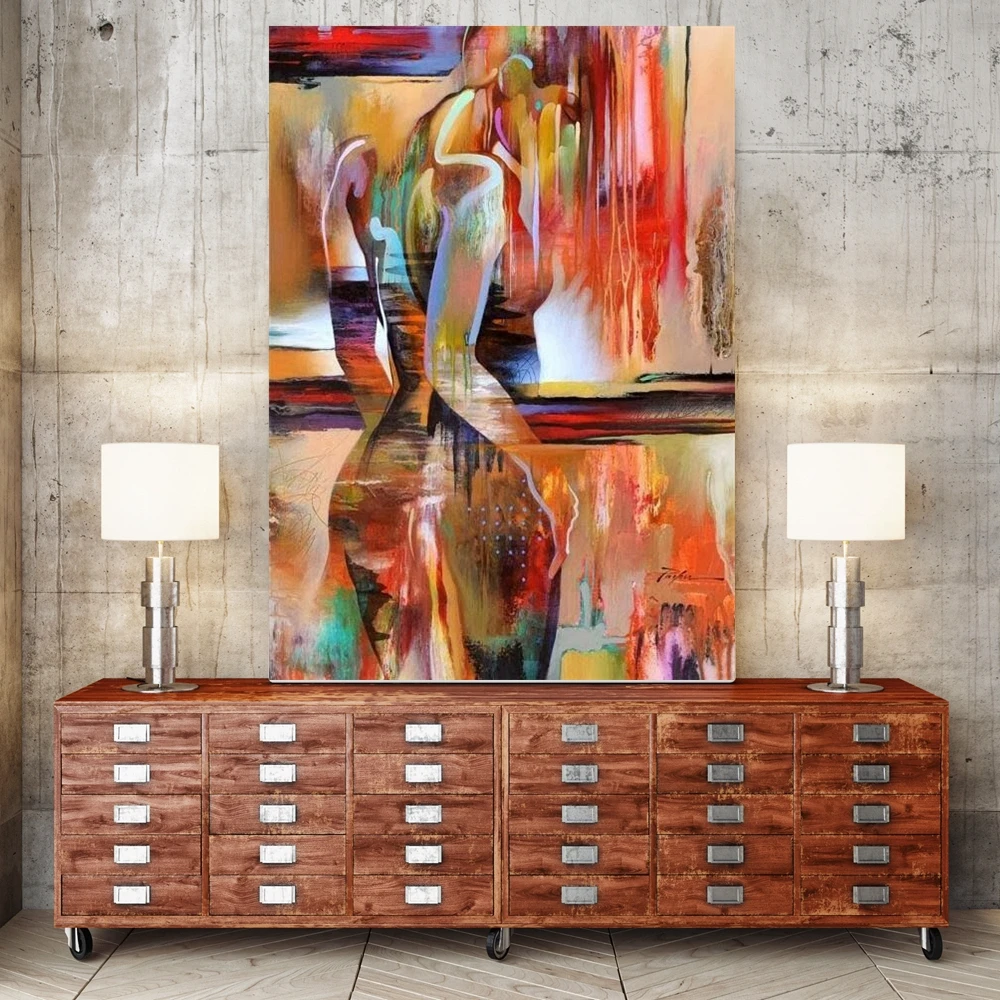 Nude Abstract Beauty Girl Portrait 2