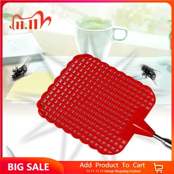 

1PC 25cm Plastic Flexible Extendable Fly Swatter Prevent Pest Mosquito Insect Tools Accessories Plastic Pest Control Products