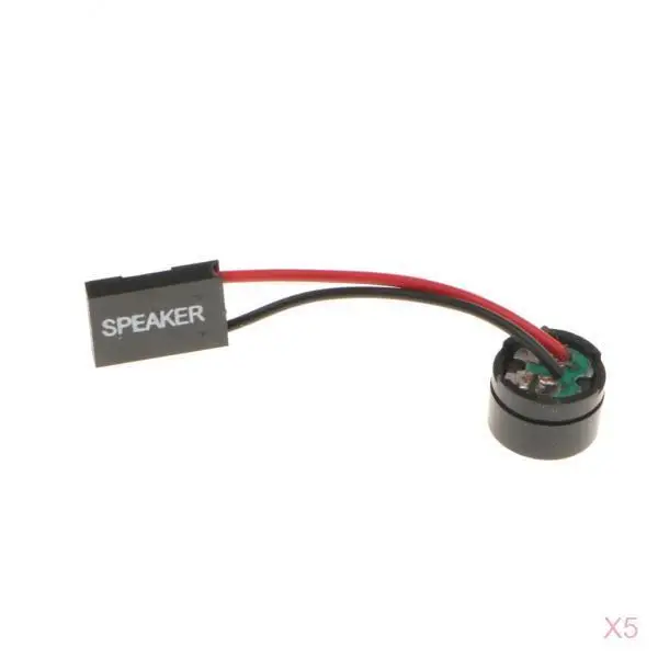 5x Motherboard Beep Code Audio Internal PC Case Speaker Buzzer for Laptop