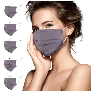 

Adult Fashion Casual Windproof Face Shield Washable Mouth Mask Face Mask Cloth Reusable Face Shield Breathable mondmaskers