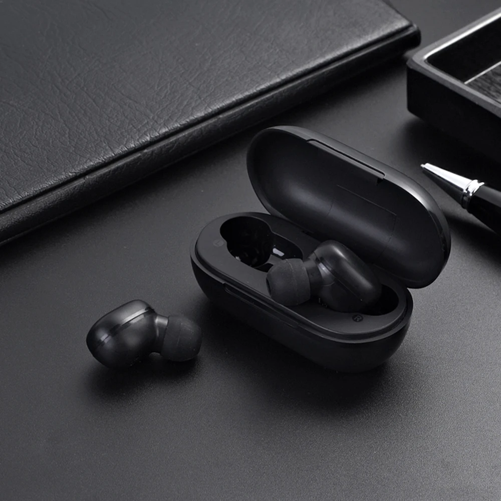 A6X TWS Fingerprint Touch Bluetooth Earphones HD Stereo Wireless Headphones noise Cancelling Gaming Headset