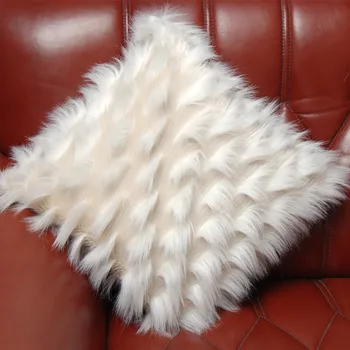 

New Korea Luxury fluffy plush Cushion Cover new soft beauty cushion case sofa bed car home room Dec wholesale