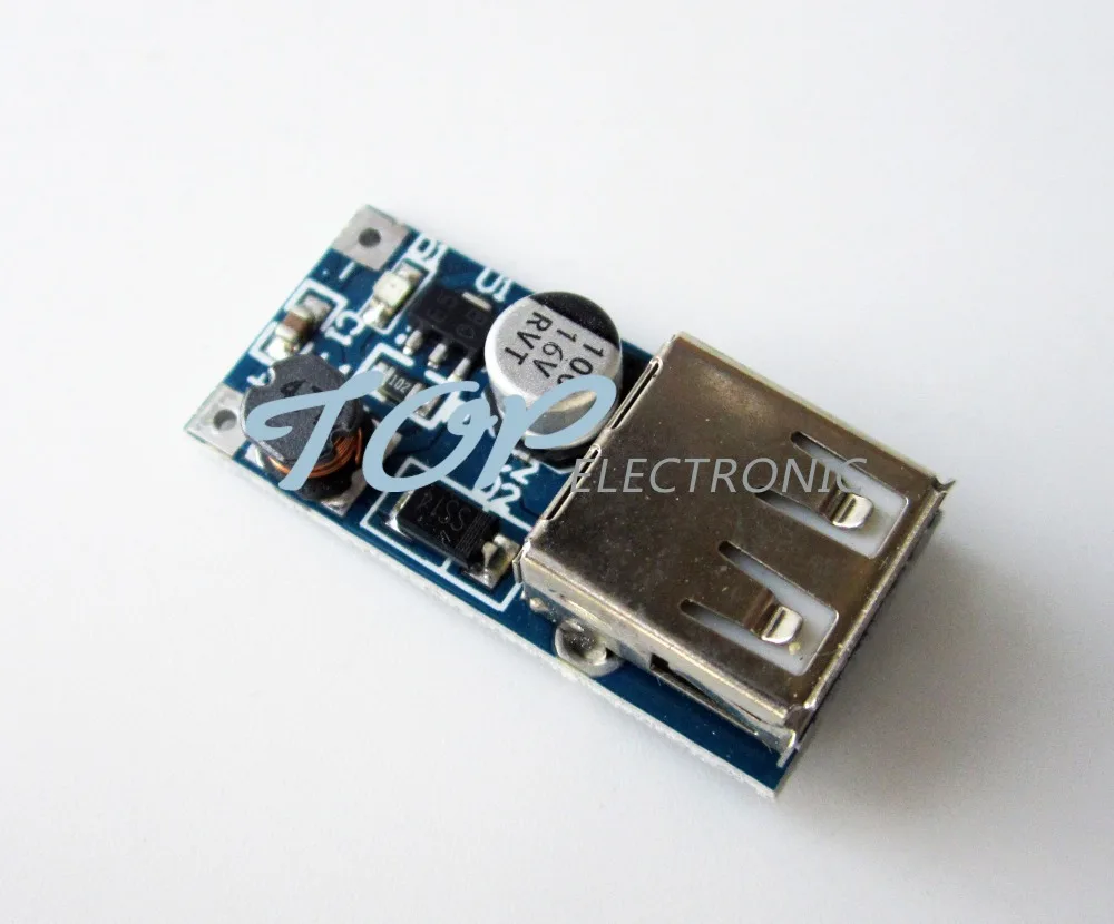 10PCS PFM Control DC-DC USB 0.9V-5V to 5V dc Boost Step-up Power Supply Modul diy electronics