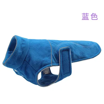 

Dog Clothes Winter Clothes For Dogs Warm Clothing For Dogs Thickening Pet Dog Coat Jacket Puppy Chihuahua Pet Products Blue