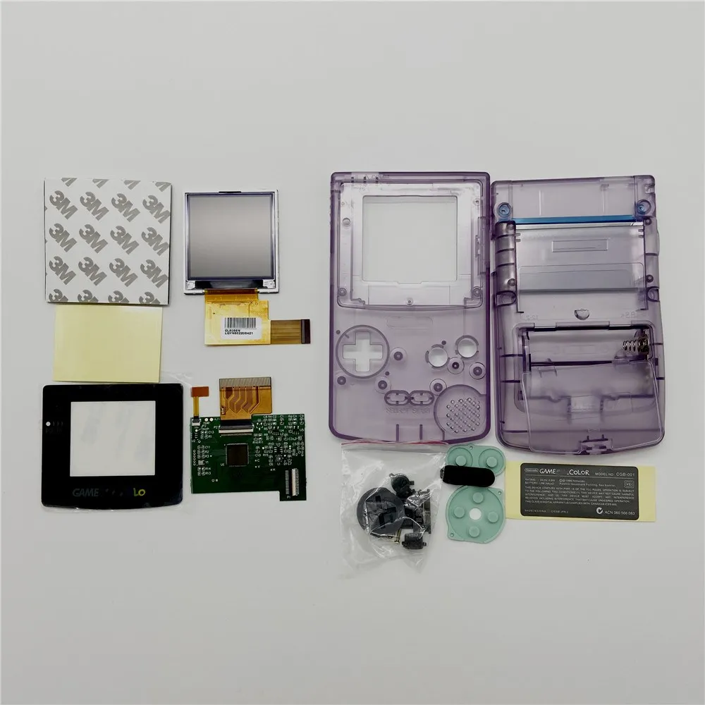 

Gameboy GBC LCD with shell GBC high brightness LCD with high quality shell
