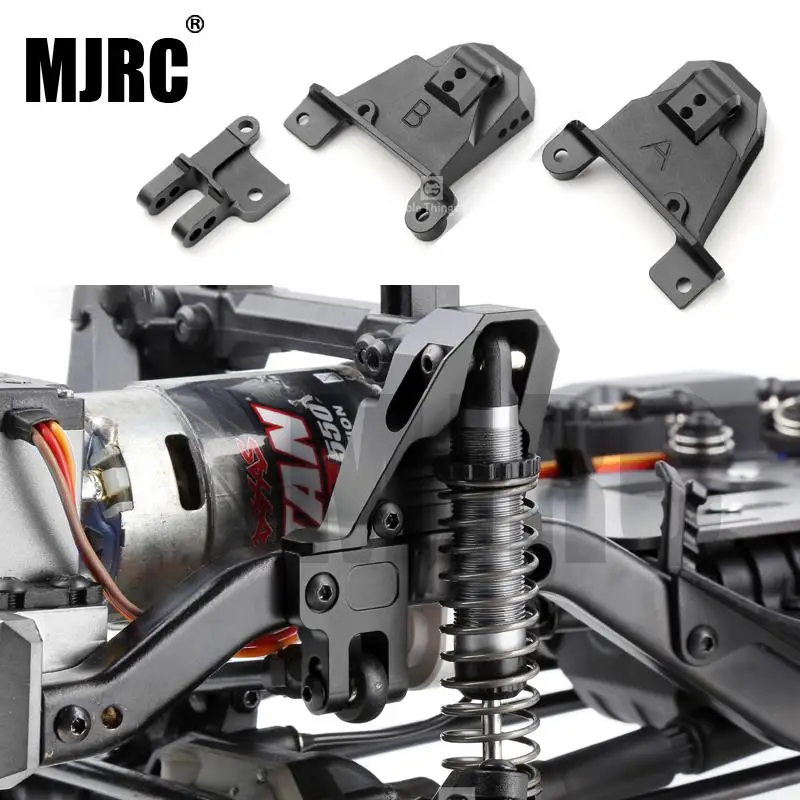 

Front and rear suspension bracket for Traxxas TRX-4 Defender Bronco g500 Shock absorber holder Three-speed adjustable height