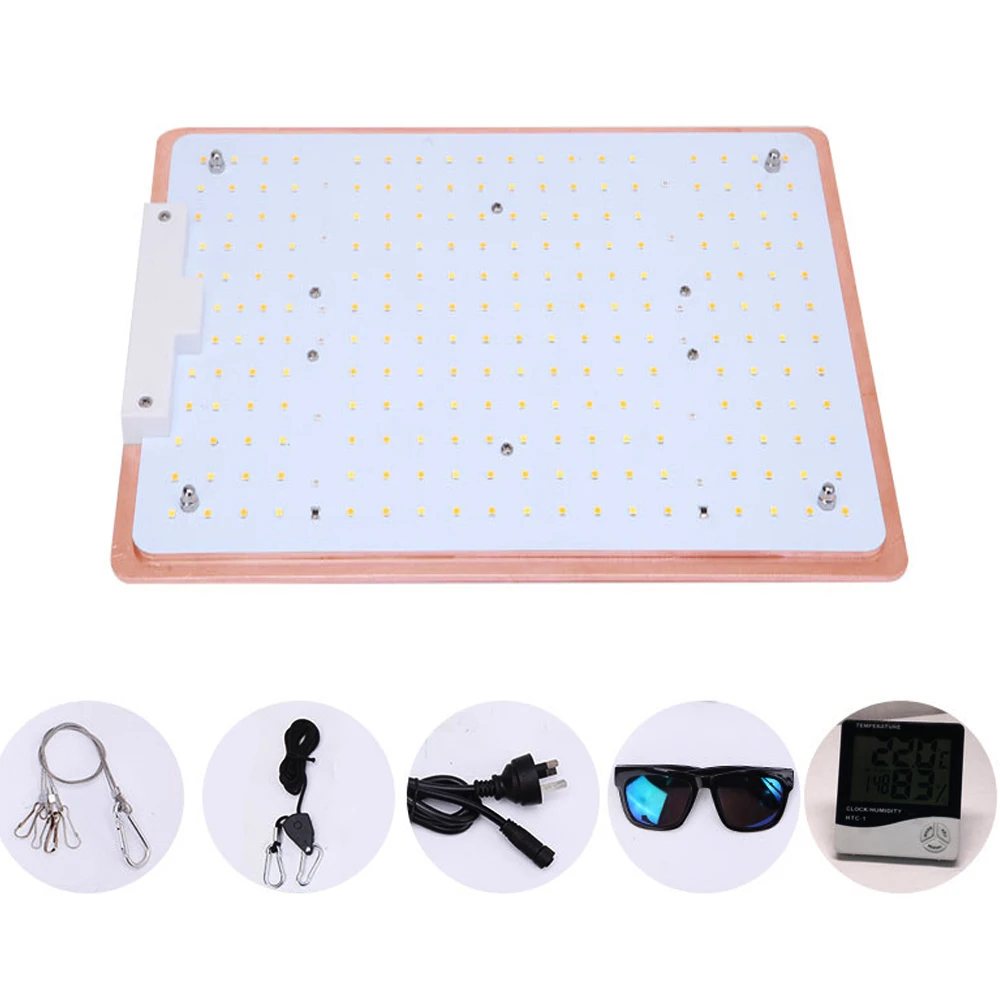 Квантовая технология Led Grow light 110 Вт Диммируемый Драйвер Full Spectrum 3500K Mix 660nm + ИК-лампа
