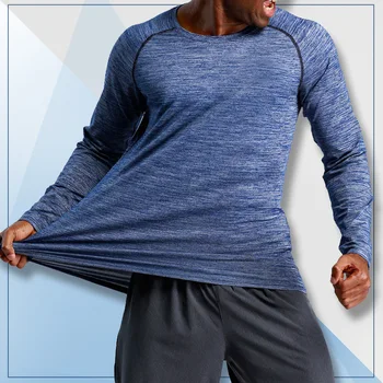 

Men T Shirt Compression Shirt Running Tight Workout Long Sleeve Tshirt Bodybuilding Fitness Clothing Dry Fit Tee Shirt Top2