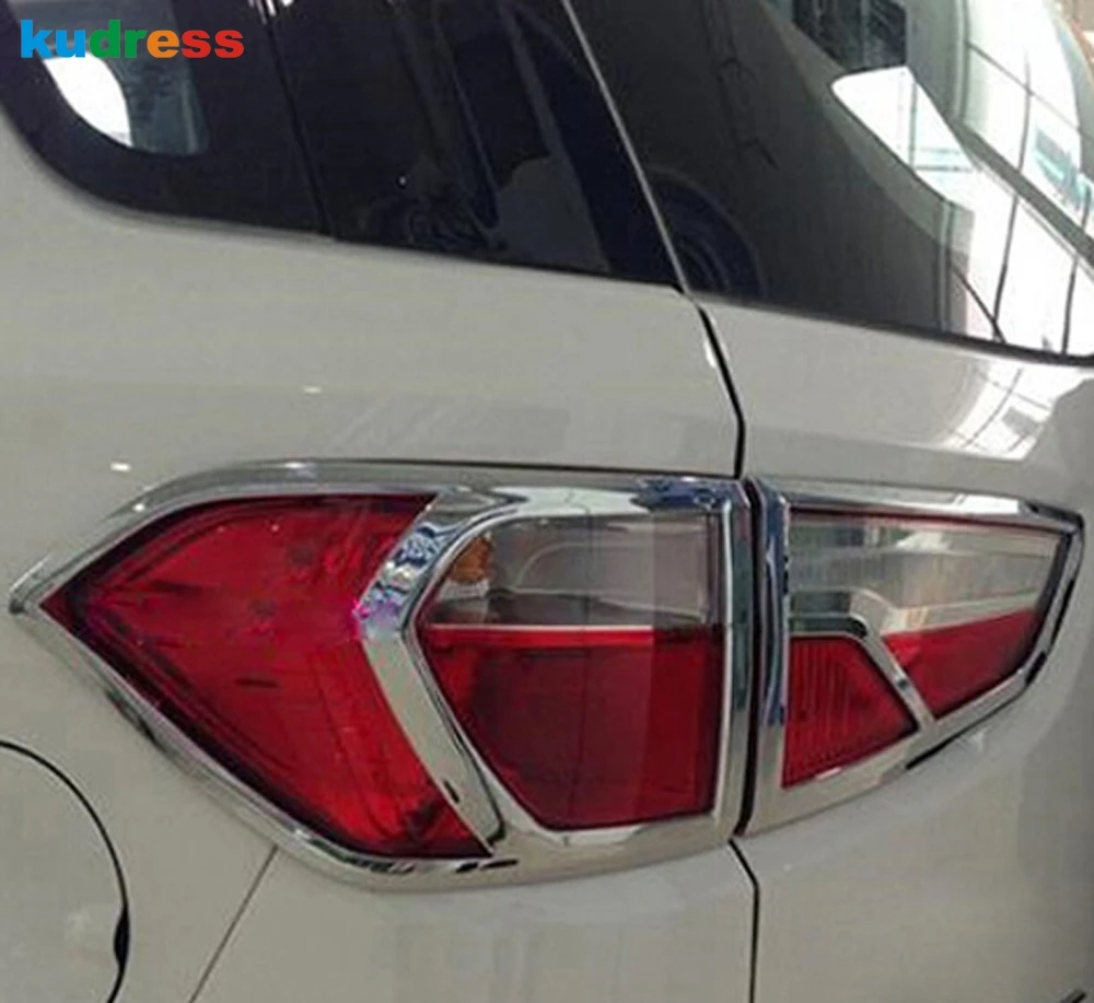 Rear Light Cover Trim For Ford Ecosport 2013 2014 2015 2016 Chrome