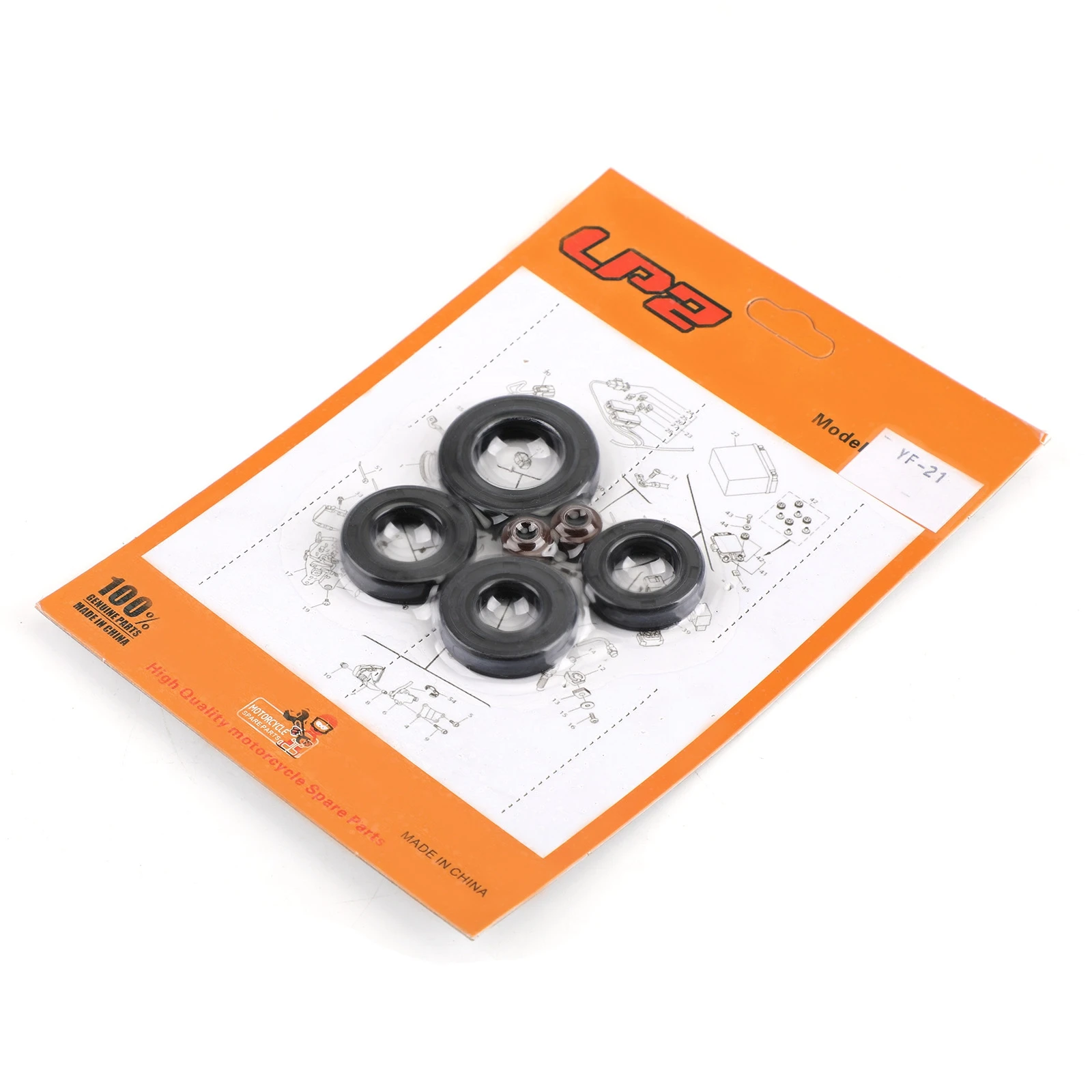 Artudatech Engine Oil Seal Kit Set 6pcs Seals for Honda TL 125 XL 100