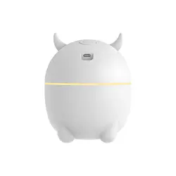 Cartoon Cow Humidifier Household USB Rechargeable Humidifier Desktop Mute Humidifier Portable Air Humidifier