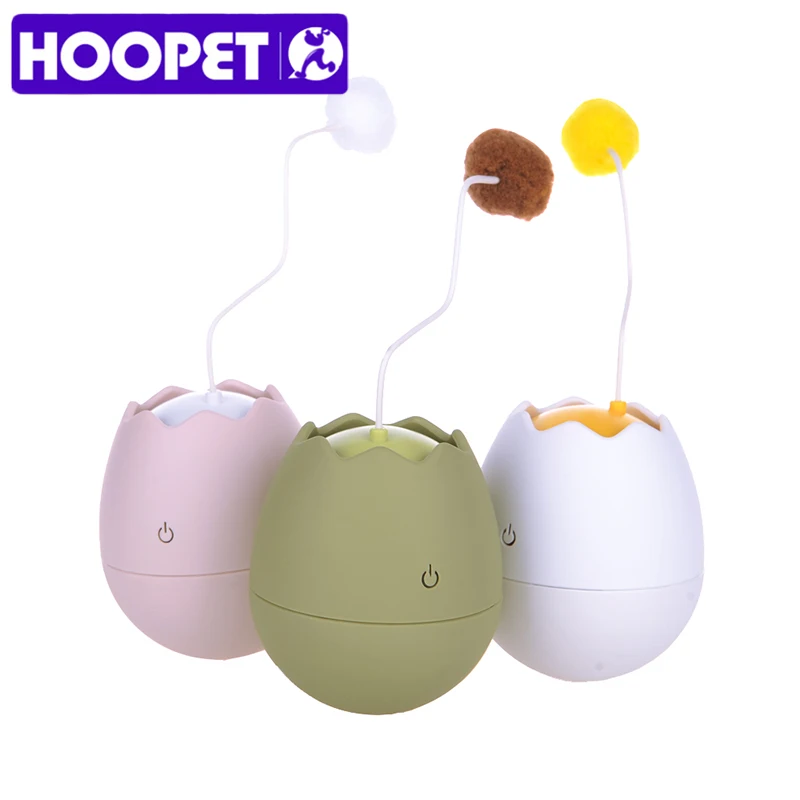 Игрушка для кошек HOOPET, электрическая вращающаяся забавная игрушка для кошек, котенок, интеллектуальная обучающая продукция для домашних животных