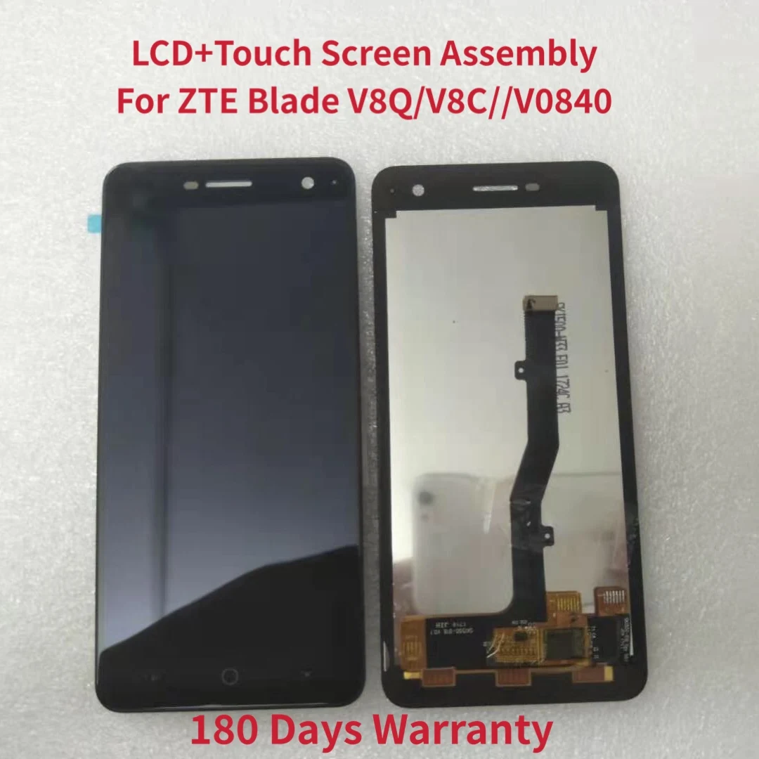 ЖК-дисплей 10 шт./лот для ZTE Blade V8Q V0840 и сенсорная панель дигитайзер в сборе Small Fresh 5