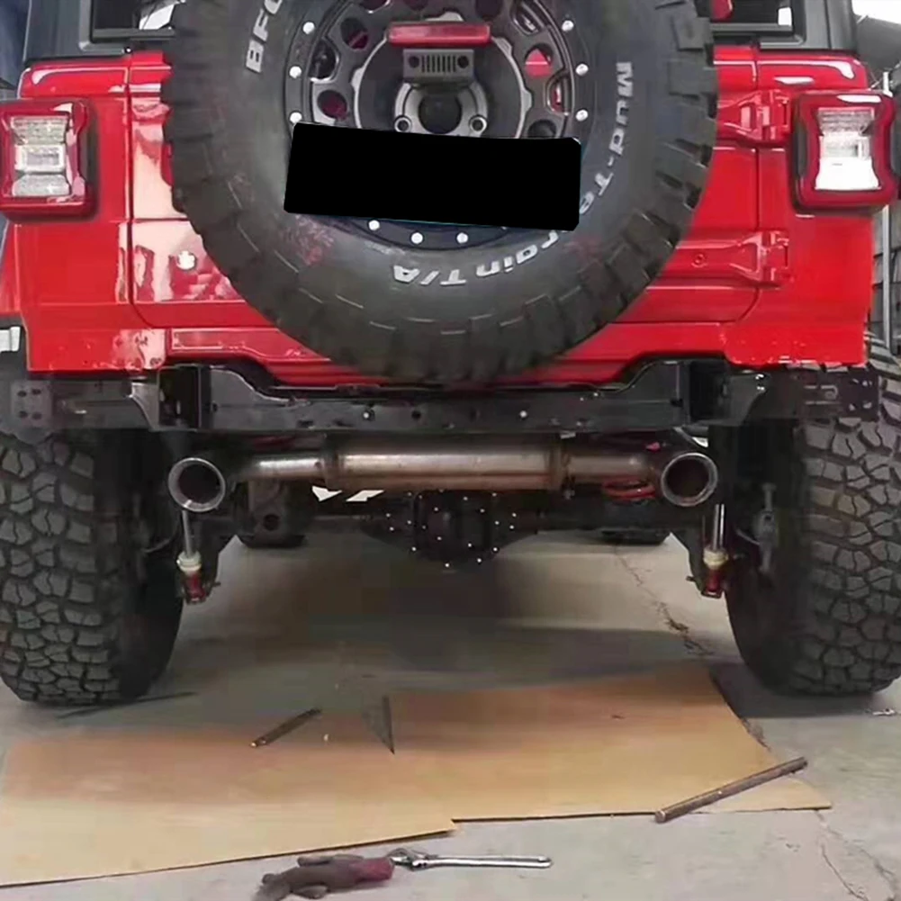 Глушитель для Jeep Wrangler JK 2007 2008 2009 2010 2011 2012 2013 2014 2015 2016 2017 с двойной