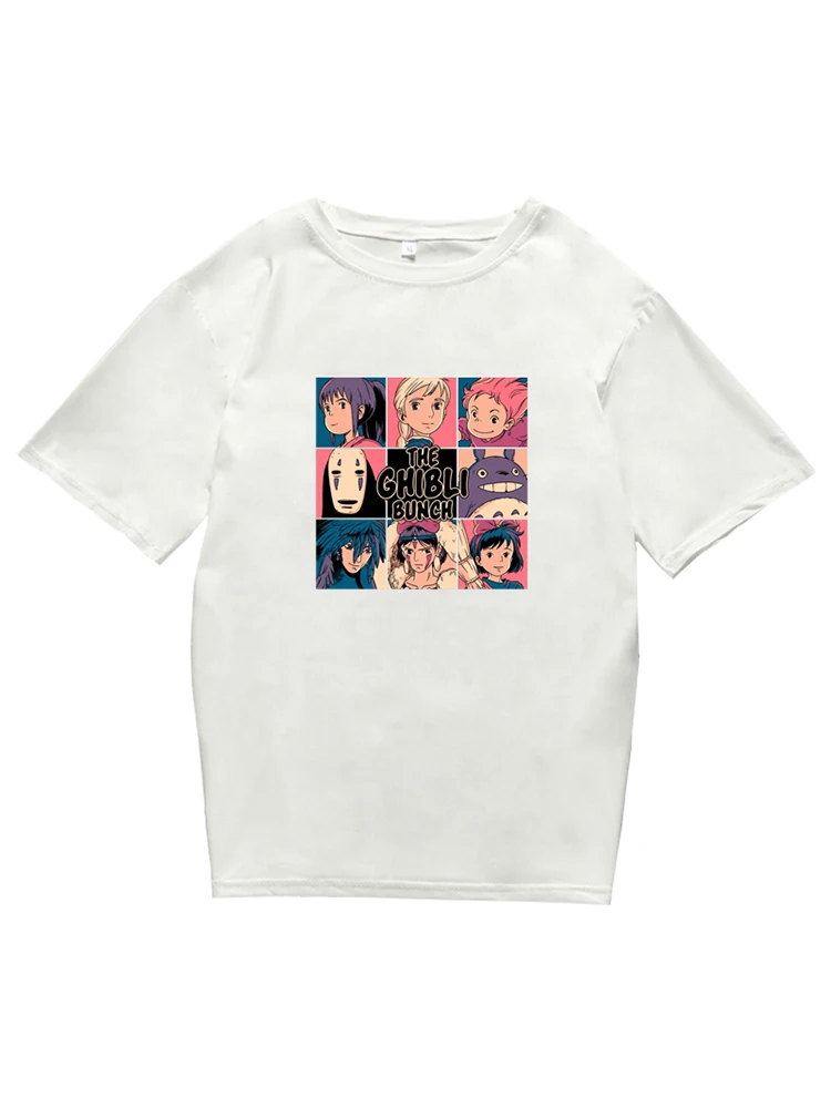 

Cartoon Funny New Japanese Anime Style Summer 2021 Short Sleeve O-Neck Top Tee Man and Woman