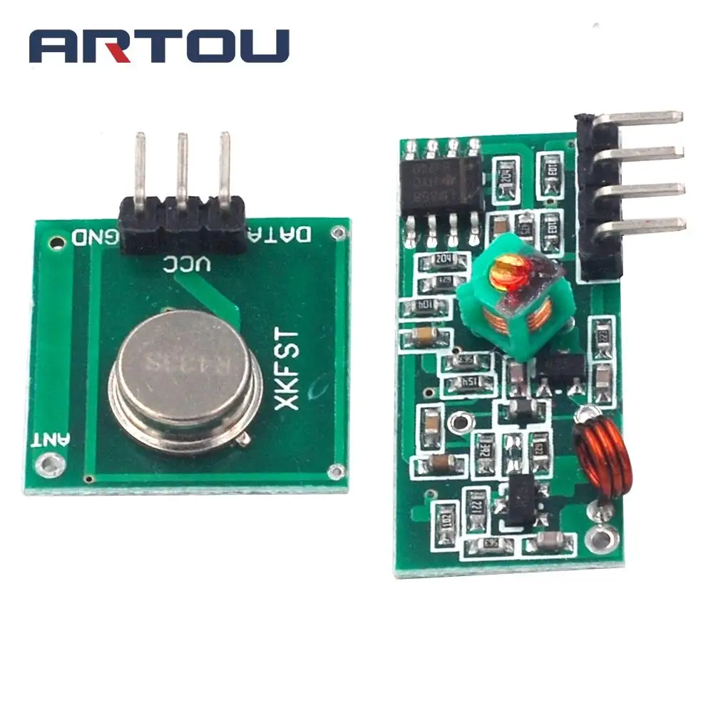 433 мгц радиочастотный передатчик и приемник модуль ссылка комплект для ARM/MCU WL DIY 315