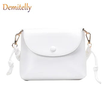 

New Candy Color Wild Shoulder Bag Fashion Woven Wide Shoulder Strap Crossbody Ladies Small Square Foreskin Ladies Wallet