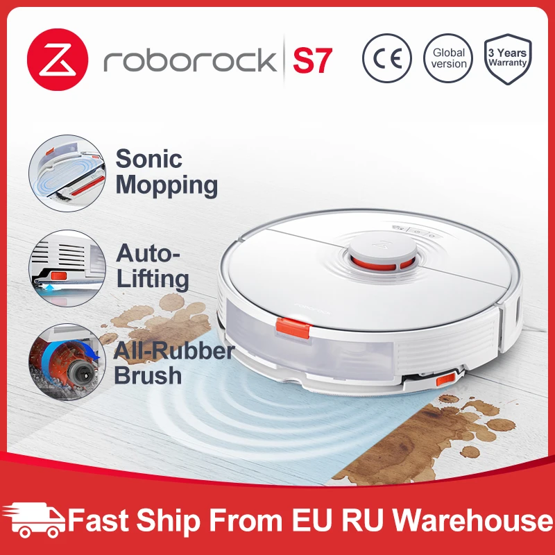roborock Rubber Main Brush of S7 Robotic Vacuum Cleaner