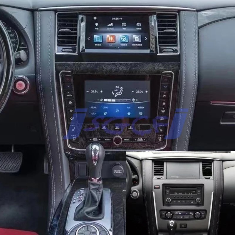 Автомагнитола с GPS Навигатором для Nissan патруль Armada Royale Y62 360 дюймовым дисплеем