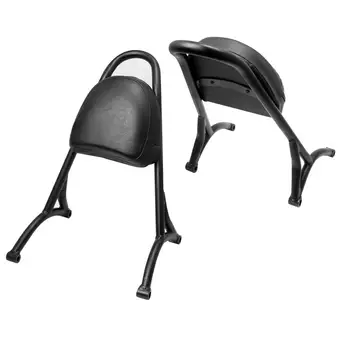 

New Motorcycle Rear Passenger Sissy Bar Backrest Cushion Pad Fit For Harley Sportster XL Iron 883 1200 Forty Eight 2004-2017