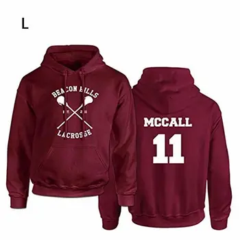 

iBaste_top Suéter con capucha Beacon Hills Lacrosse Hoodie Teen Wolf MCCALL Stilinski Lahey Sudadera Unisex
