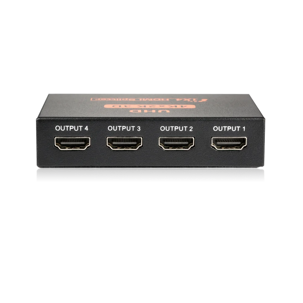 Geartronics HD 4K HDMI сплиттер 1X4 порт 3D UHD 1080p * 2K видео переключатель 1 вход 4 выхода
