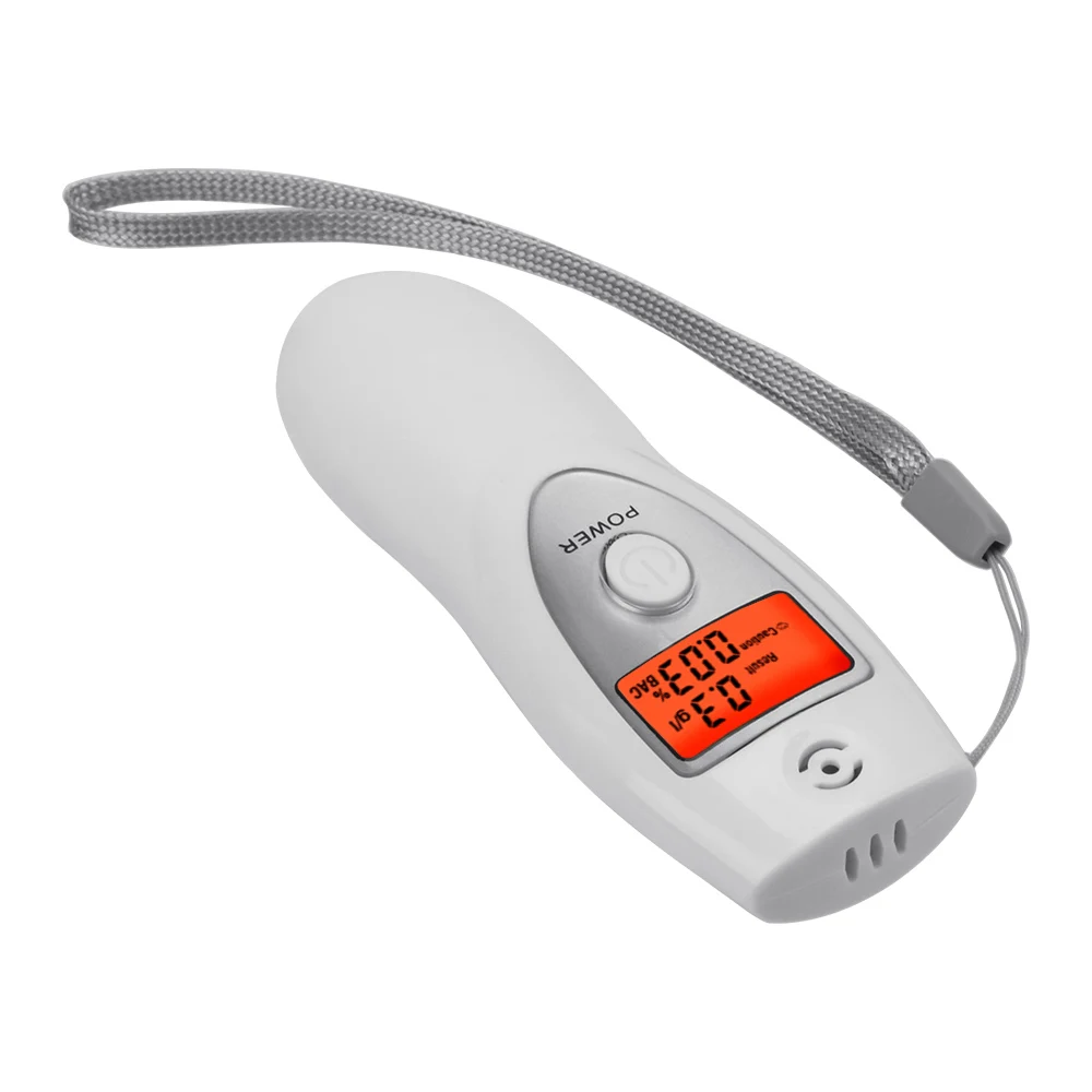 Alcohol Tester Breath Alcohol Tester Breathalyzer Inhaler Alcohol Meters LCD Digital Breath Alcohol Tester Analyzer Digital Detector