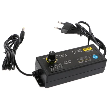 

60W 324V Adjustable Adapter With Display Screen Of Voltage DC5.5x2.1/2.5mm