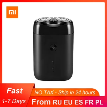 

2019 Xiaomi Mijia Electric Shaver 2 Floating Head Portable Waterproof Razor Shavers USB Rechargeable Steel Mens For Home Travel